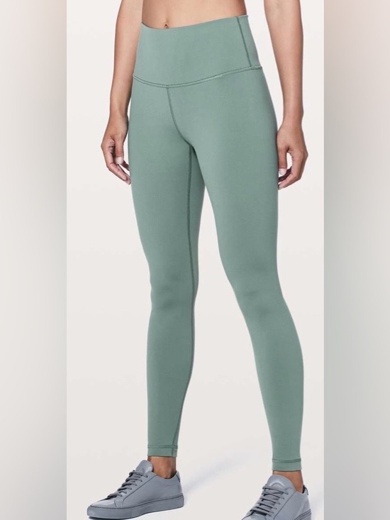 lululemon athletica Pants - Lululemon Wunder Under High Rise Tight 28” Inseam Size 4 Junioer Color Green